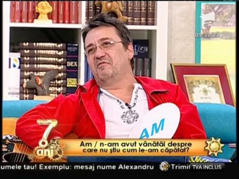 Provocarea ”am/n-am” pentru Florin Chilian! Află detalii picante din viața artistului!