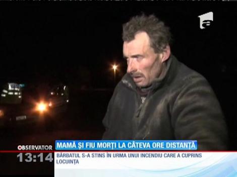 Mamă şi fiu morţi la câteva ore distanţă