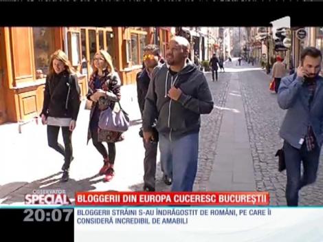 Special! Bloggerii din Europa cuceresc Bucureștiul