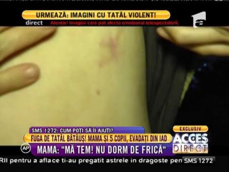 Fuga de tatăl bătăuş! Mama şi 5 copii, evadaţi din iad