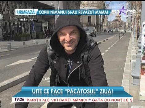 Dan Capatos într-o ipostază NEAȘTEPTATĂ! Uite ce făcea vedeta, chiar în timpul zilei! Gluga nu l-a putut ascunde!