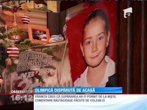 Olimpica dispărută de acasă