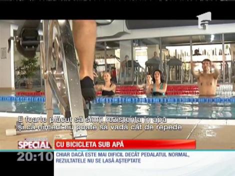 SPECIAL! Cu bicicleta sub apă