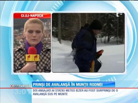 Prinşi de avalanşă în munţii Rodnei