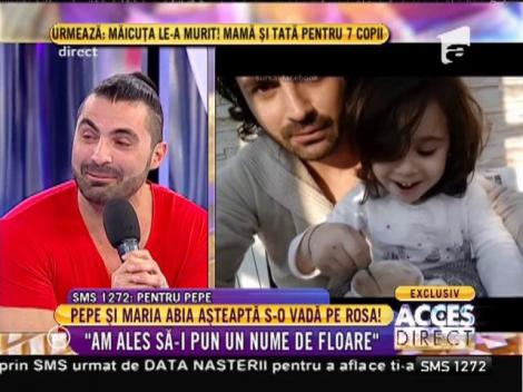 Pepe şi Maria abia aşteaptă s-o o vadă pe Rosa!