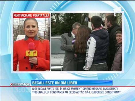 Gigi Becali este un om liber