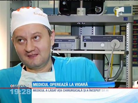 Un chirurg de la spitalul Militar, violonist în Orchestra mondială