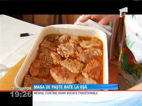 Masa de Paşte bate la uşă