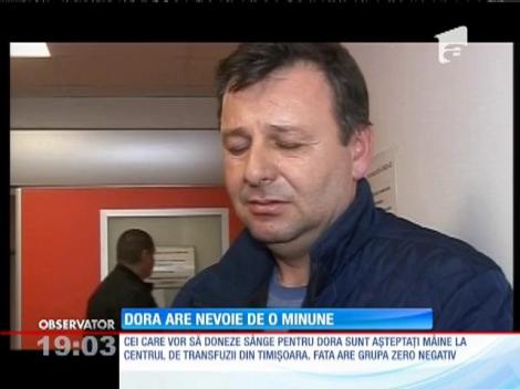 Dora, adolescenta spulberată de un vitezoman, se află încă în comă