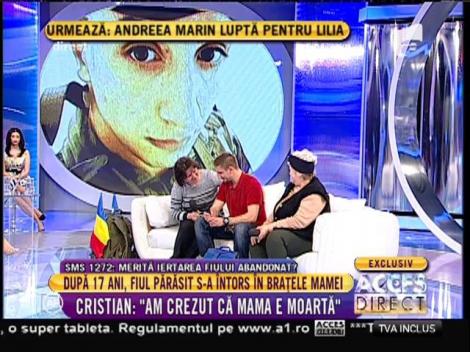 Întâlnire plină de lacrimi! După 17 ani, fiul părăsit s-a întors în brațele mamei