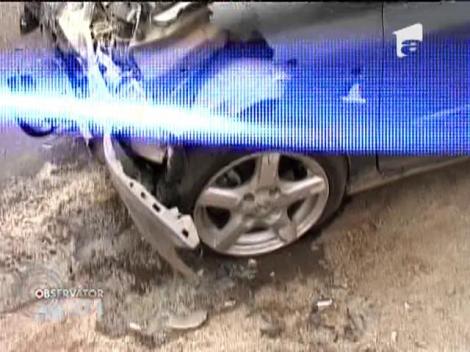 Un copil de patru ani a fost rănit într-un grav accident rutier