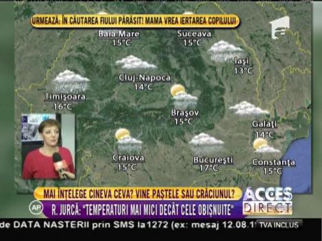 Vine Paștele sau... Crăciunul? Prognoza meteo pentru perioada următoare: Când se încălzește la noi în țară