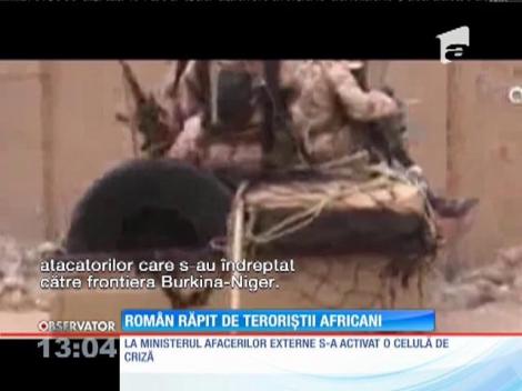 Primele imagini după atacul din Burkina Faso, în care un român a fost răpit