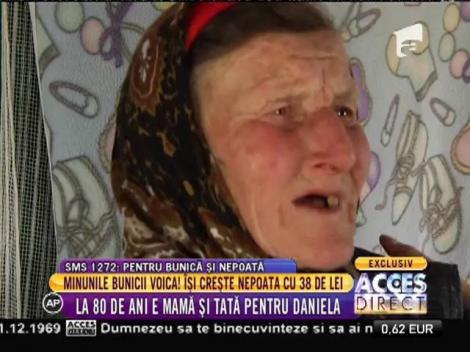 La 80 de ani e mamă și tată pentru Daniela