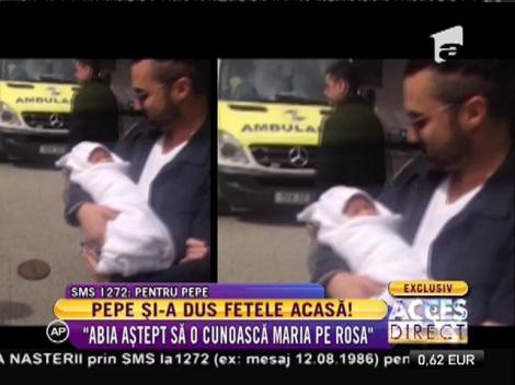 Pepe și-a dus a doua fetiță acasă