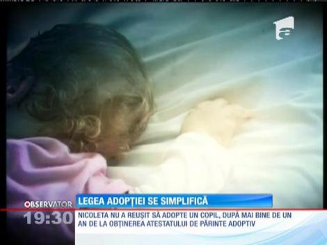 Legea adopției se simplifică