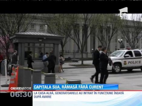 Capitala SUA a rămas fără curent!