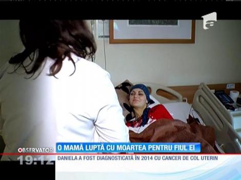 O mamă luptă cu moartea pentru fiul ei