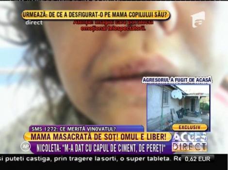 Tatăl fiicei mutilate de concubin: ”Fiicei mele i-a murit un copil!”