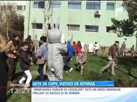 Sute de copii din Constanţa au pornit la o vânătoare de ouă