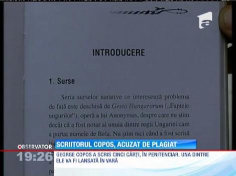 Scriitorul George Copos, acuzat de plagiat