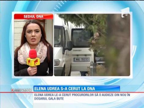 Elena Udrea, audiată la cerere la DNA