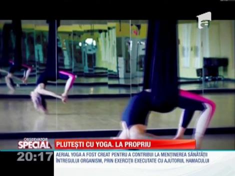 SPECIAL! Ce este aerial yoga