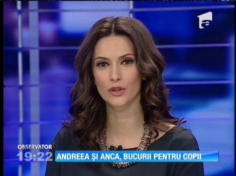 Andreea şi Anca, bucurii pentru copii