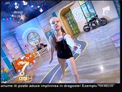 Micuţa balerina, Antulla Maria Cange, în platoul de la Neaza