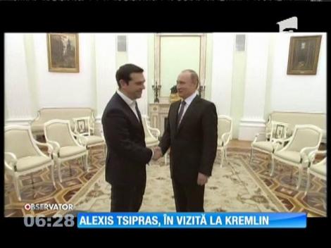 Premierul Greciei, Alexis Tsipras, vizită controversată la Moscova
