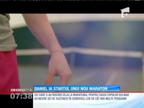 Daniel Osmanovici se pregăteşte de un nou maraton