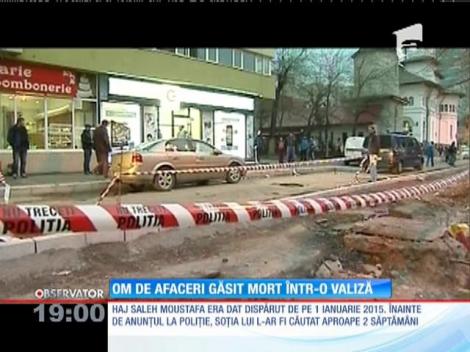 Anchetă dificilă în cazul omului de afaceri găsit mort într-o valiză