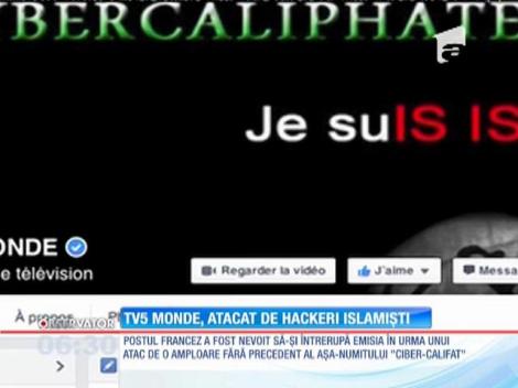 Postul de televiziune francez TV5 Monde, ţinta unui atac informatic