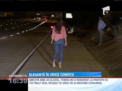 O şoferiţă din Statele Unite a provocat haos pe o şosea din California