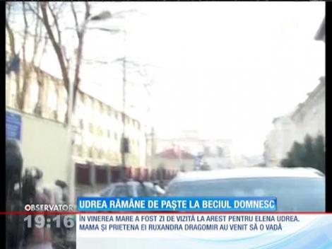 Elena Udrea va petrece Paştele în arest