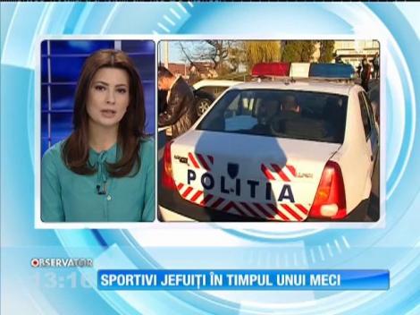 Handbaliştii echipei CSU Galaţi au fost jefuiţi în timpul unui meci disputat la Piteşti