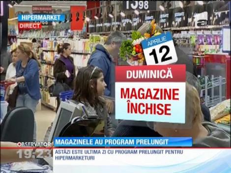 Programul magazinelor de Paşte