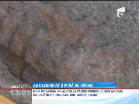 O grenadă din cel de-al Doilea Război Mondial a iscat panică la Ploieşti