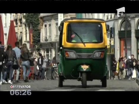 Risca, taxi moden în Bruxelles