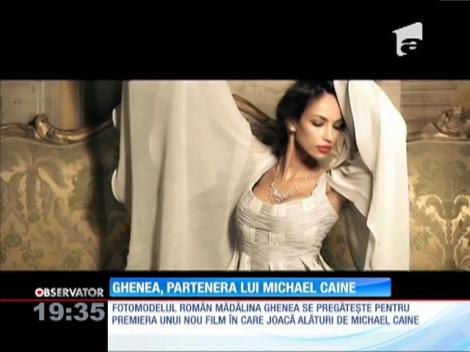 Mădălina Ghenea, partenera actorului Michael Caine