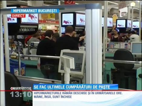 Hipermarket-urile, deschise pâna la ora 19