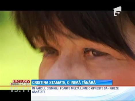 Cristina Stamate se simte excelent după operaţia pe cord deschis