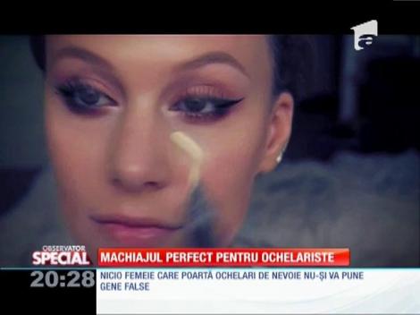 SPECIAL! Machiajul perfect pentru ochelariste