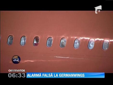 Alarmă falsă la Germanwings