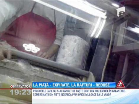 Mulţi comercianţi au scos la vânzare produse alterate care nu s-au dat înainte de Paşte