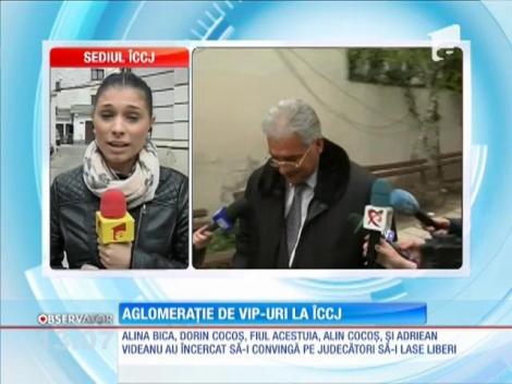 Aglomeraraţie de VIP-uri la Înalta Curte de Casaţie şi Justiţie