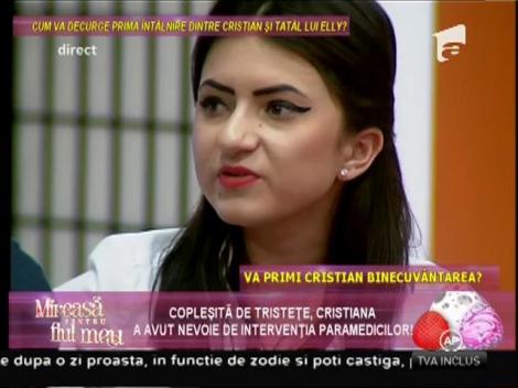 Temerile lui Marian au întristat-o pe Cristiana, care a avut nevoie de intervenţia medicilor!