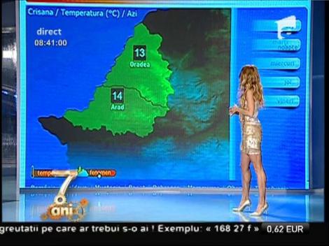 Vremea cu Flavia Mihăşan 14/04/2015