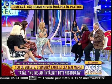 Ileana și Constantin Grierosu au relatat povestea familiei cu 100 de membri