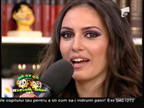 Amalia Ștefan: ”L-am pus pe cel mic să cânte la pian”